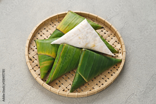 Raw Tempeh, Tempeh or Tempe, Indonesian traditional food, made from fermented soybeans. Usually fried for a side dish or for other cooking ingredients.
 photo