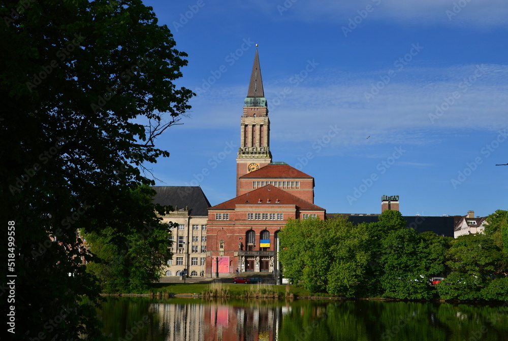 Historical Town Hall in Kiel, the Capital City of Schleswig - Holstein