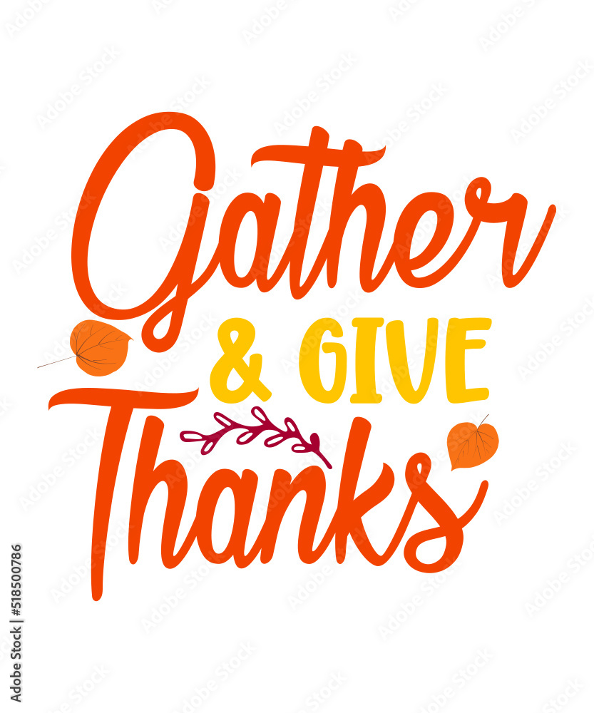Obraz premium THANKSGIVING SVG DESIGN