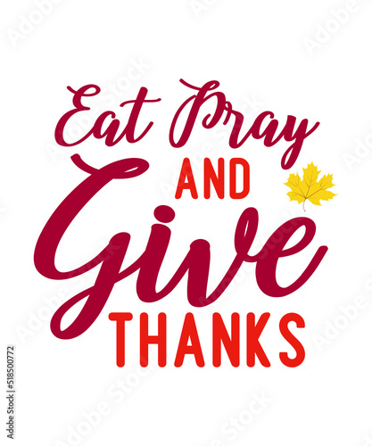 THANKSGIVING SVG DESIGN