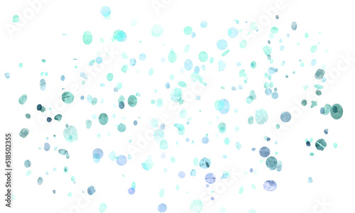 水彩の水玉の背景