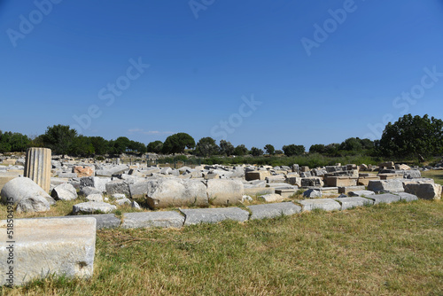 Alte Römerstadt Teos in der Türkei