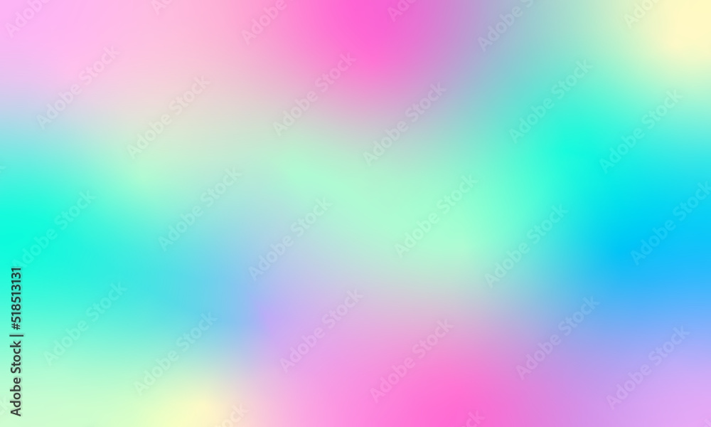 Holographic iridescent design pastel backgrounds