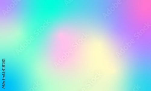 Holographic iridescent design pastel backgrounds