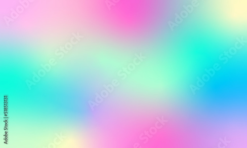Holographic iridescent design pastel backgrounds