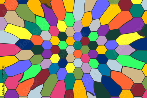 Background image, hexagonal honeycomb image