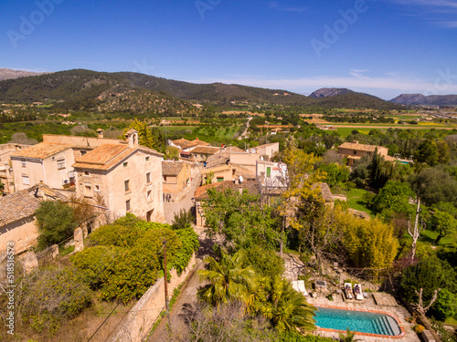 Ullaró , pedanía adscrita al municipio de Campanet , comarca del Raiguer,  Mallorca, balearic islands, Spain photo