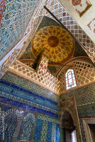 Фотография interior of the harem in the topkapi palace in istanbul.