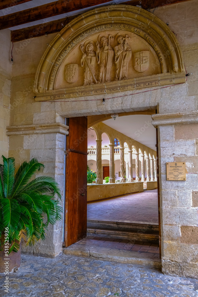 Monasterio de Santa Maria de la Real, 1229 , estilo gótico mediterráneo, Secar de la Real,  Palma, Mallorca, balearic islands, Spain