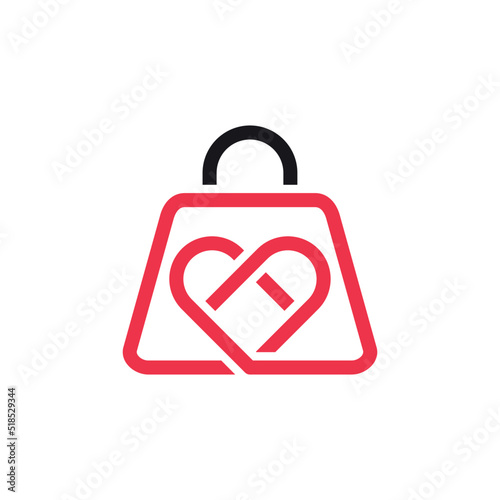 Love Bag Logo Concept