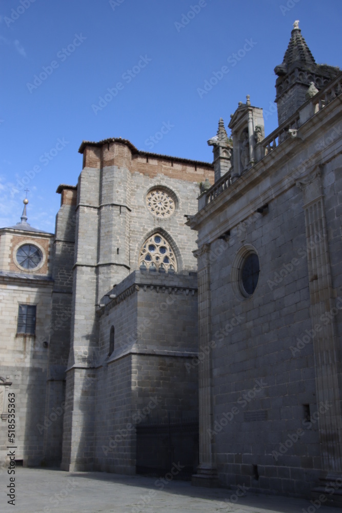 Architectonic heritage in Avila, Spain