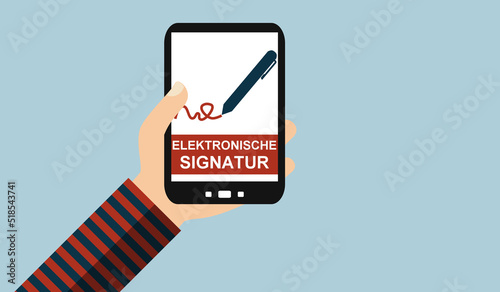 Elektronische Signatur - Authentifizierung mit dem Smartphone photo