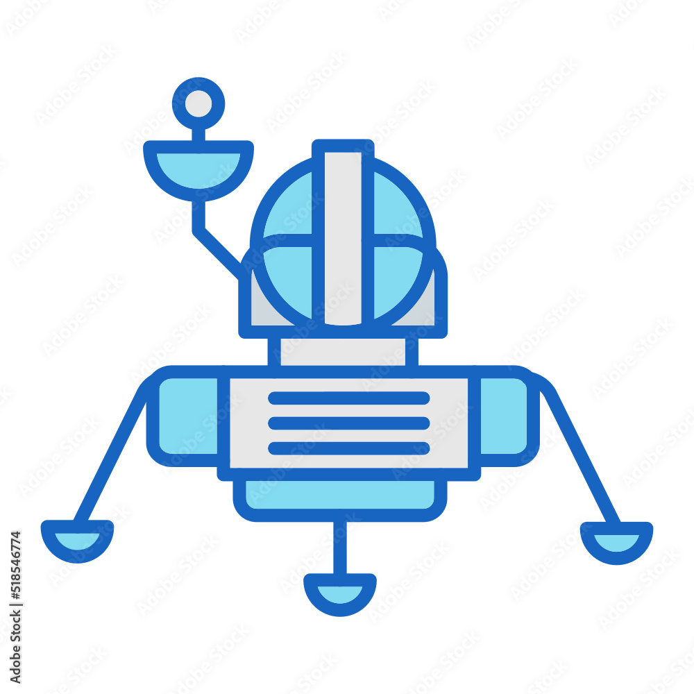 Obraz premium Lander Icon