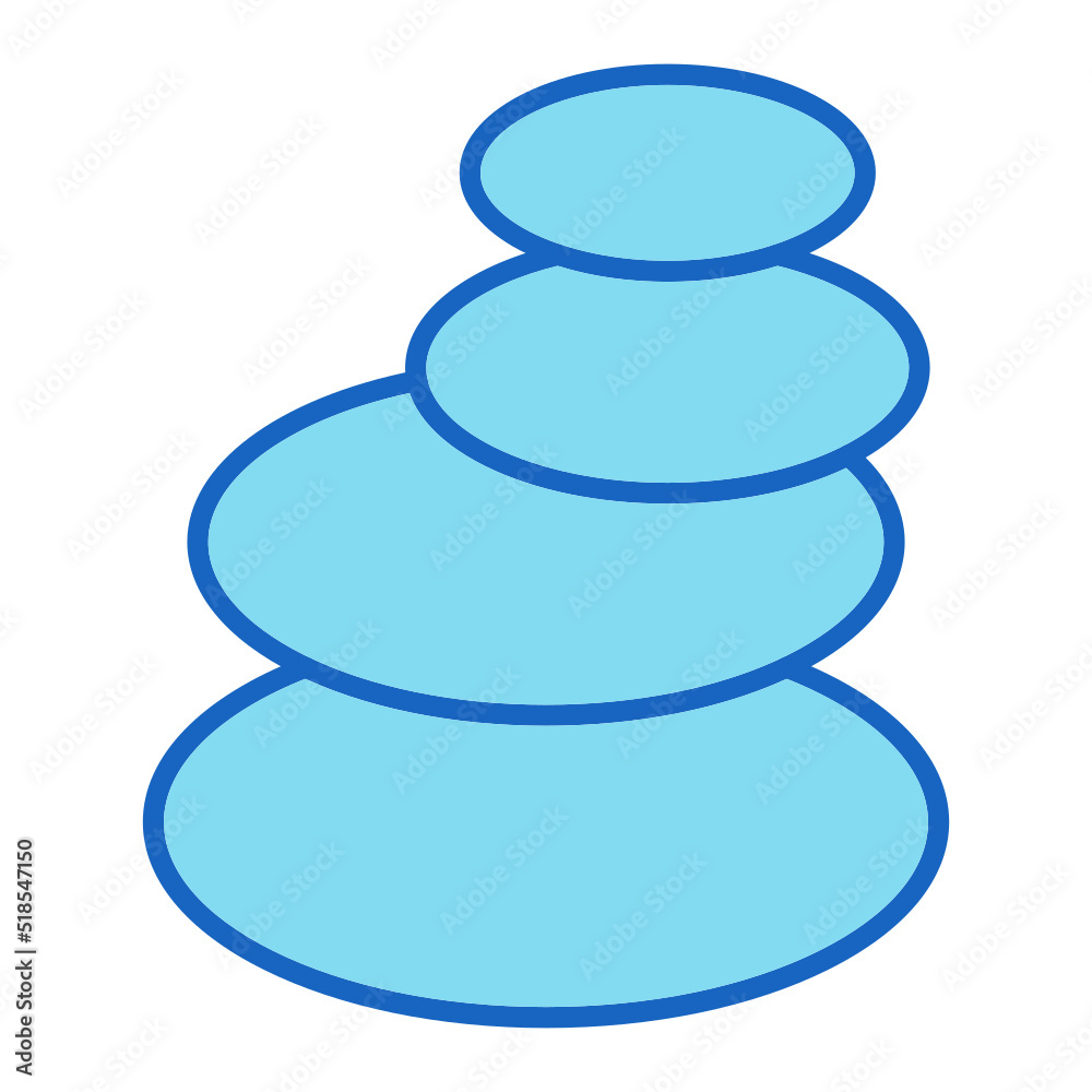 Hot Stones Icon Hot Stones Icon