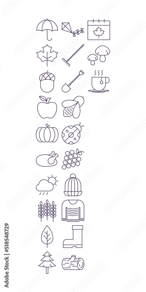Autumn Icons Pack