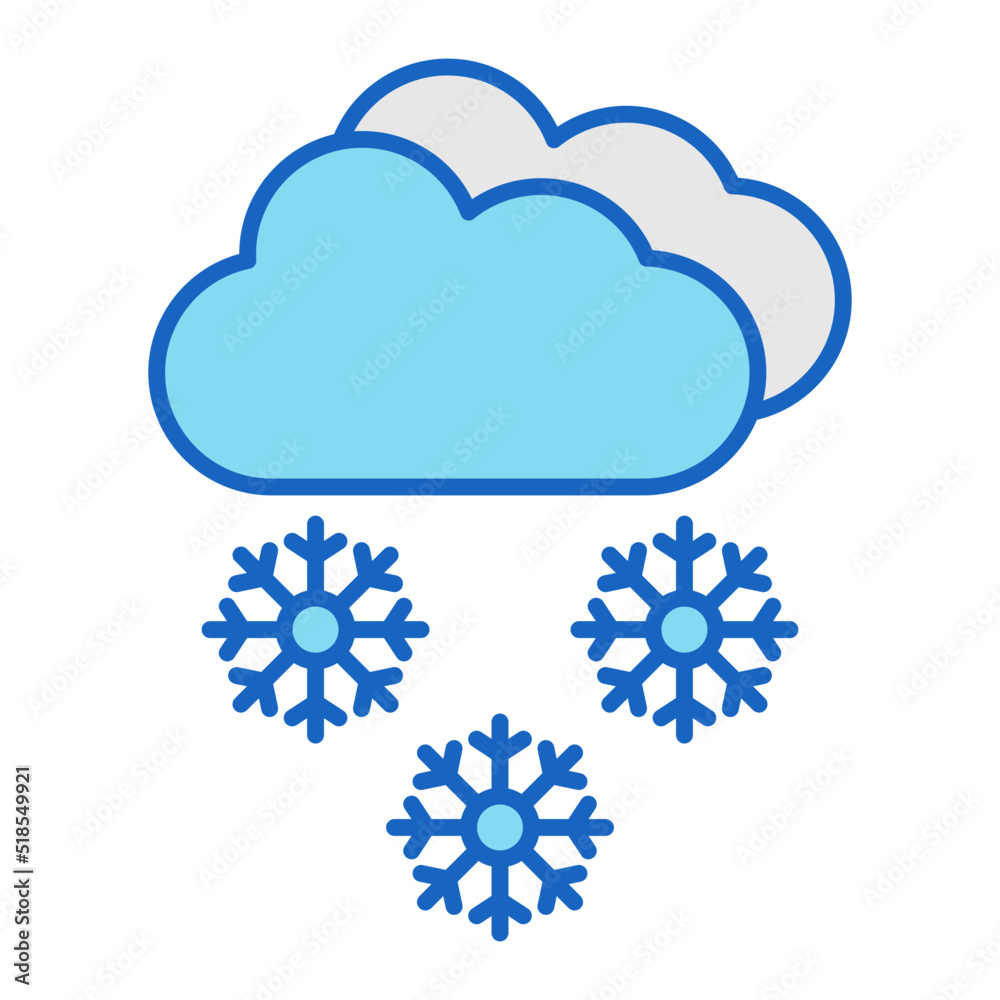 Snow Storm Icon Snow Storm Icon