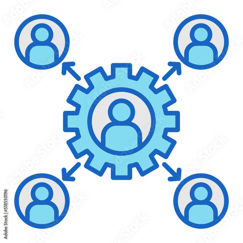Outsourcing Icon