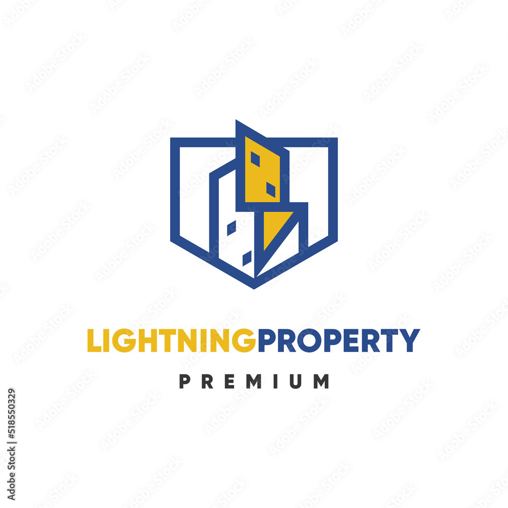 Lightning property Logo Lightning property Logo