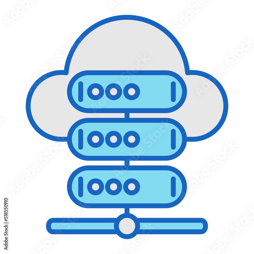 Cloud Server Icon