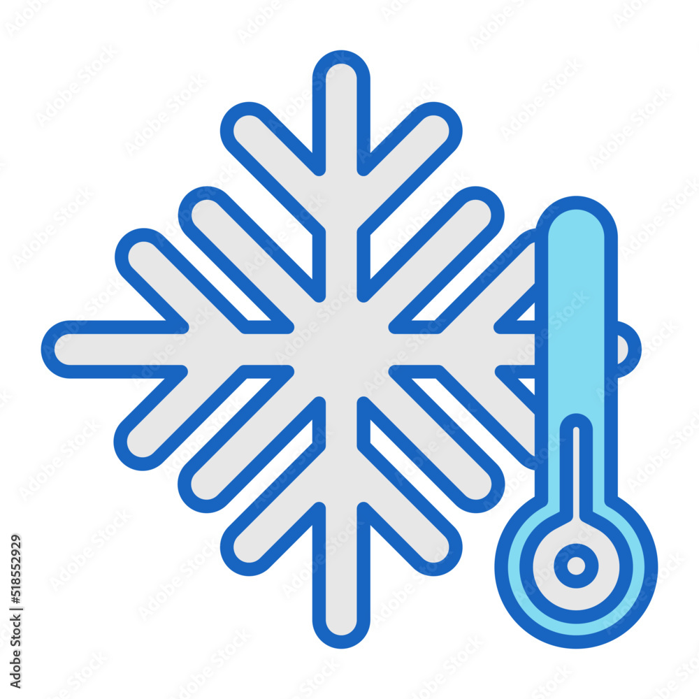 Fototapeta premium Cold Icon