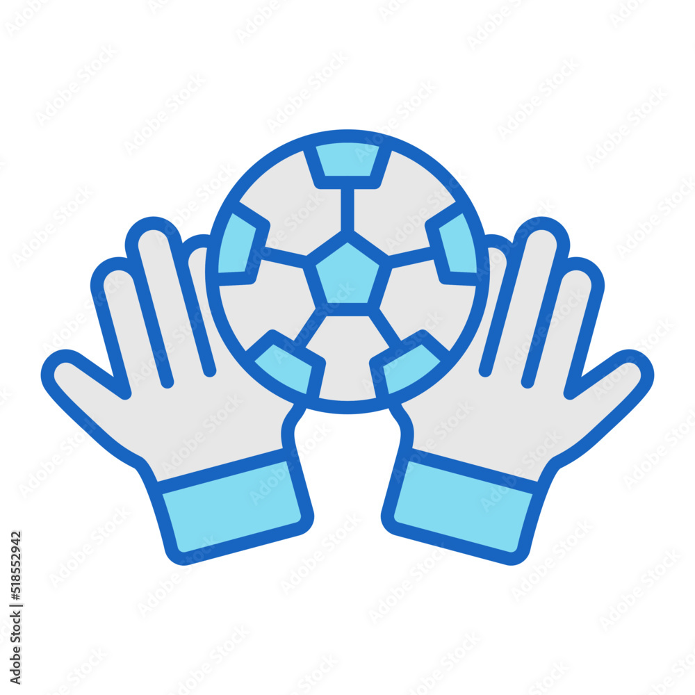 Fototapeta premium Goalie Icon