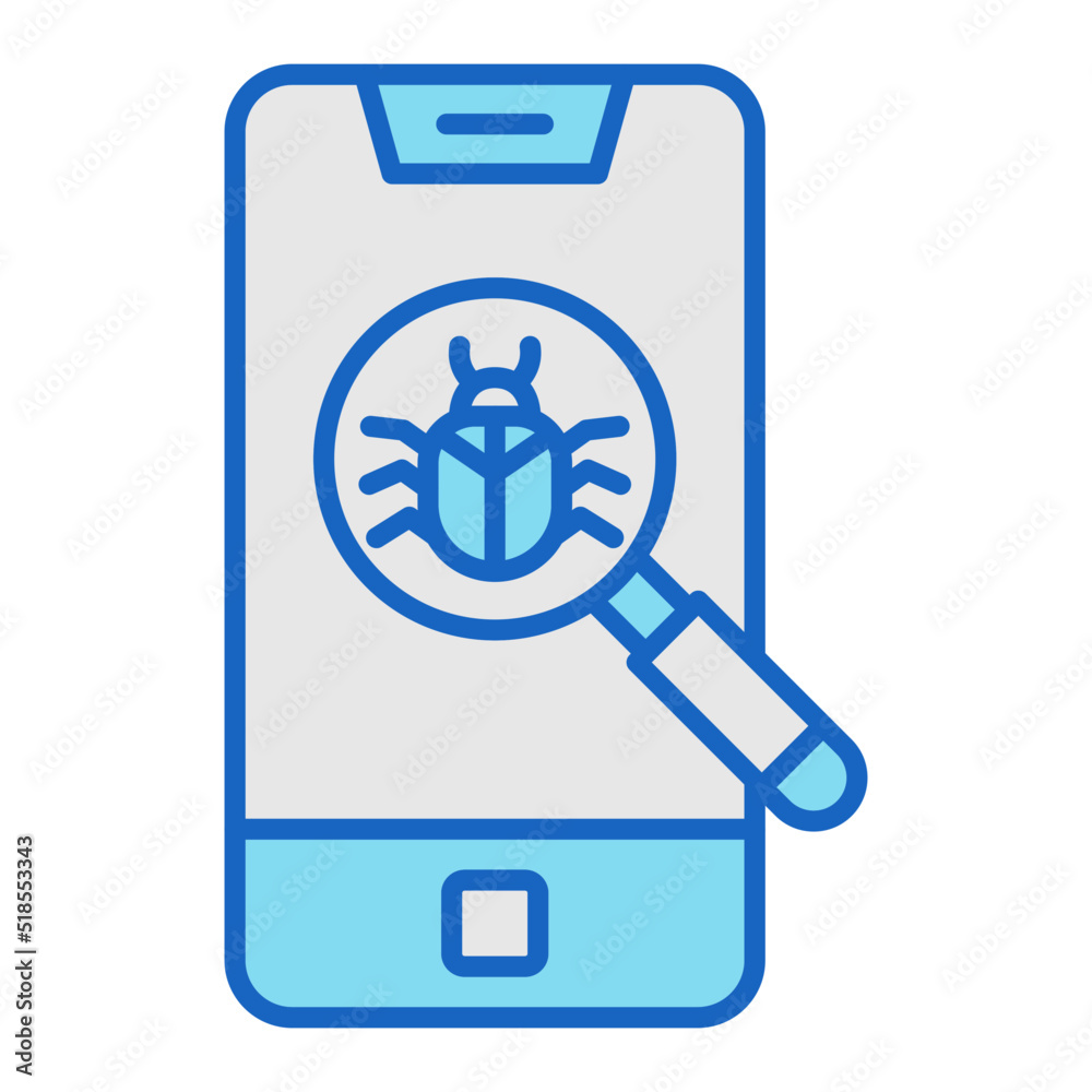 Obraz premium Detection Icon