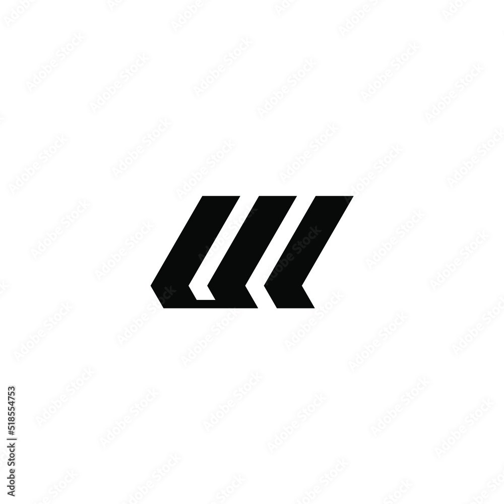 logo initials ul monogram