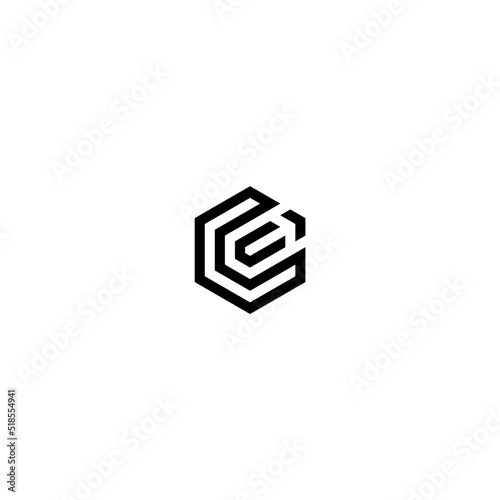 logo initials c monogram