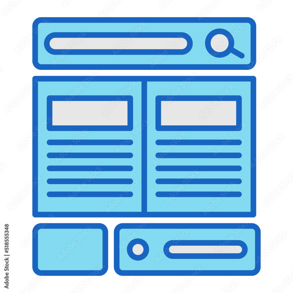 Obraz premium Web Design Icon