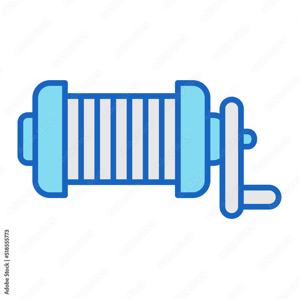 Fishing Reel Icon Fishing Reel Icon