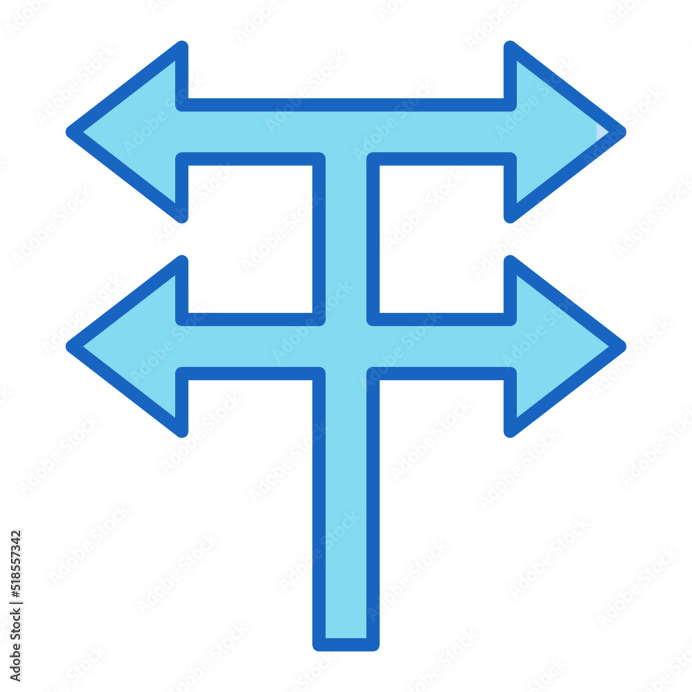 Obraz premium Split Icon