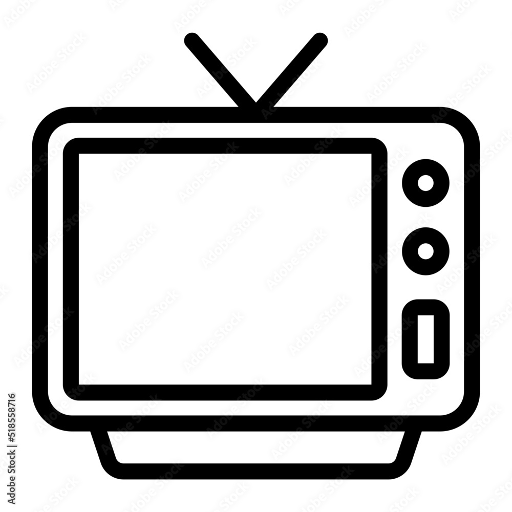 television line icon television line icon