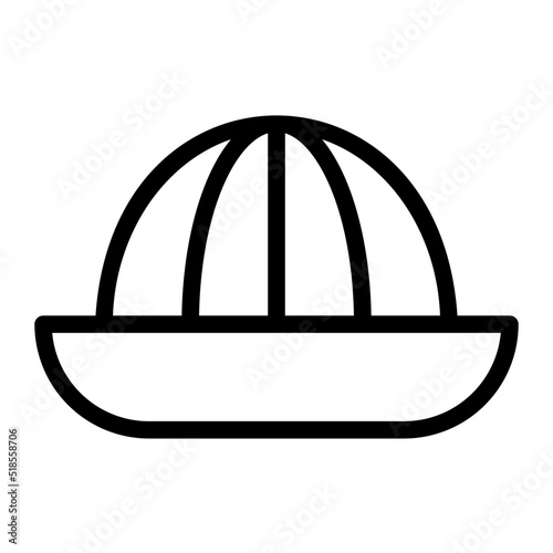 squeezer line icon