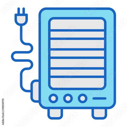 Electric Heater Icon