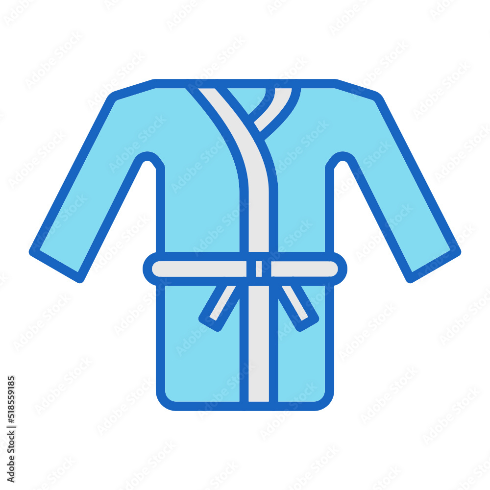 Obraz premium Bathrobe Icon