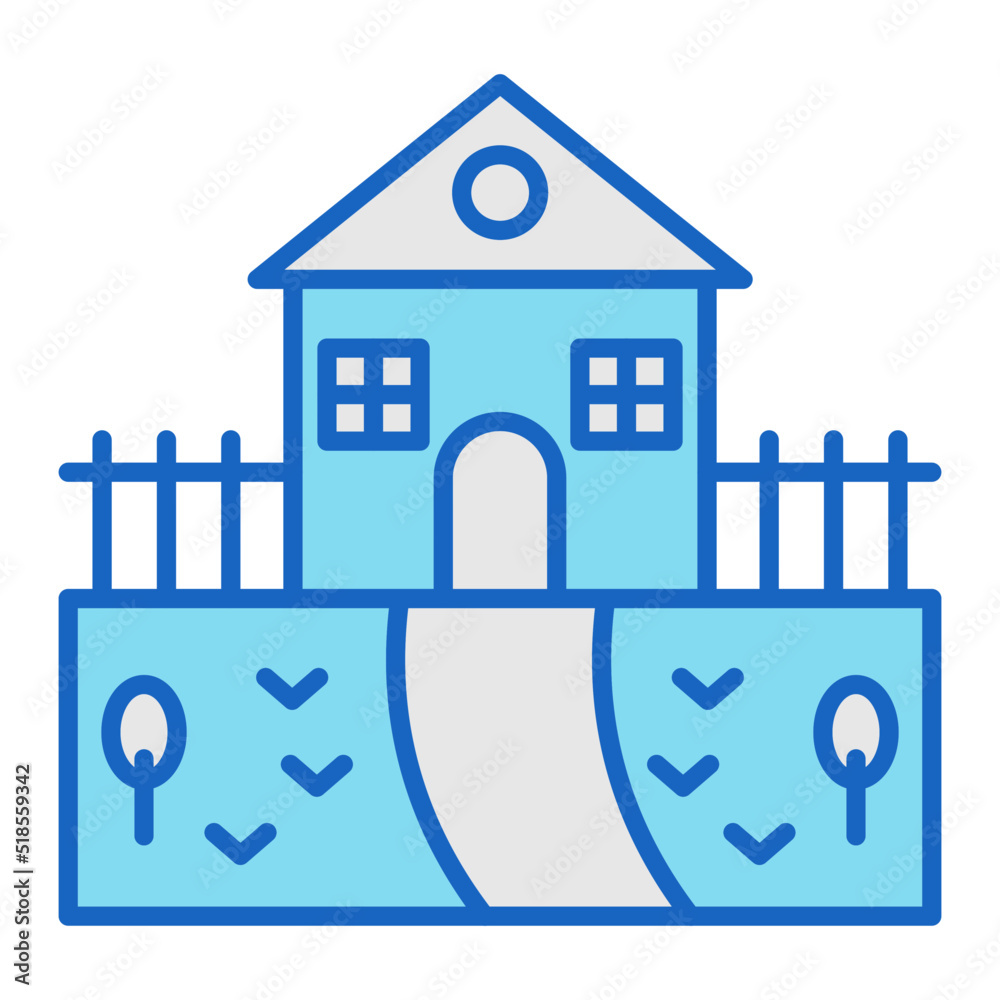 Obraz premium Village Icon
