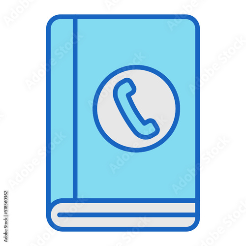 Wallpaper Mural Phone book Icon Torontodigital.ca