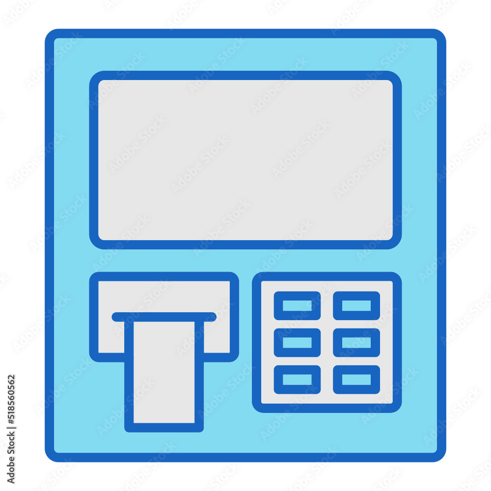 Atm machine Icon Atm machine Icon