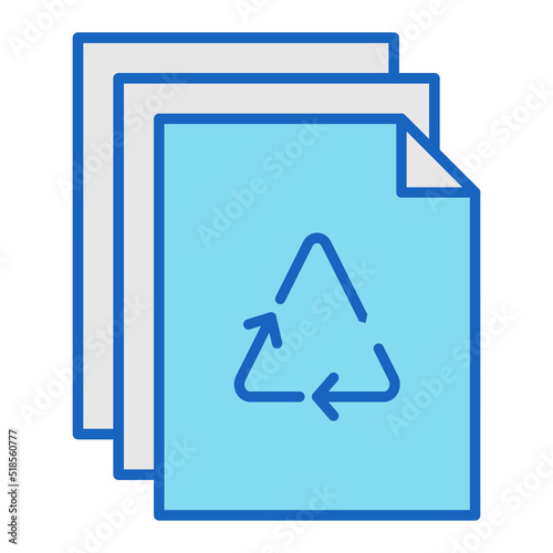 Recycled Paper Icon