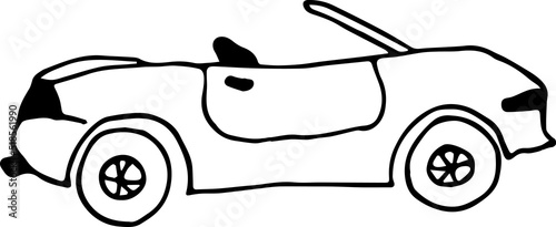 Hand drawn Car illustration