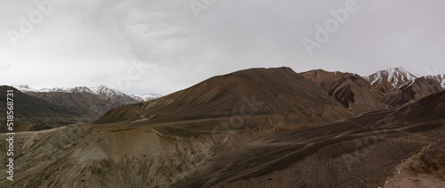 Walking up to the Great Pamir, Afghanistan, along the Tajik Border.