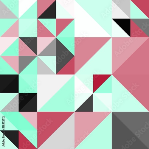 Geomeric Bauhaus colorful shapes. Modern business abstract cover design
