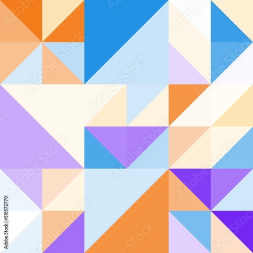 Geomeric Bauhaus colorful shapes. Modern business abstract cover design 