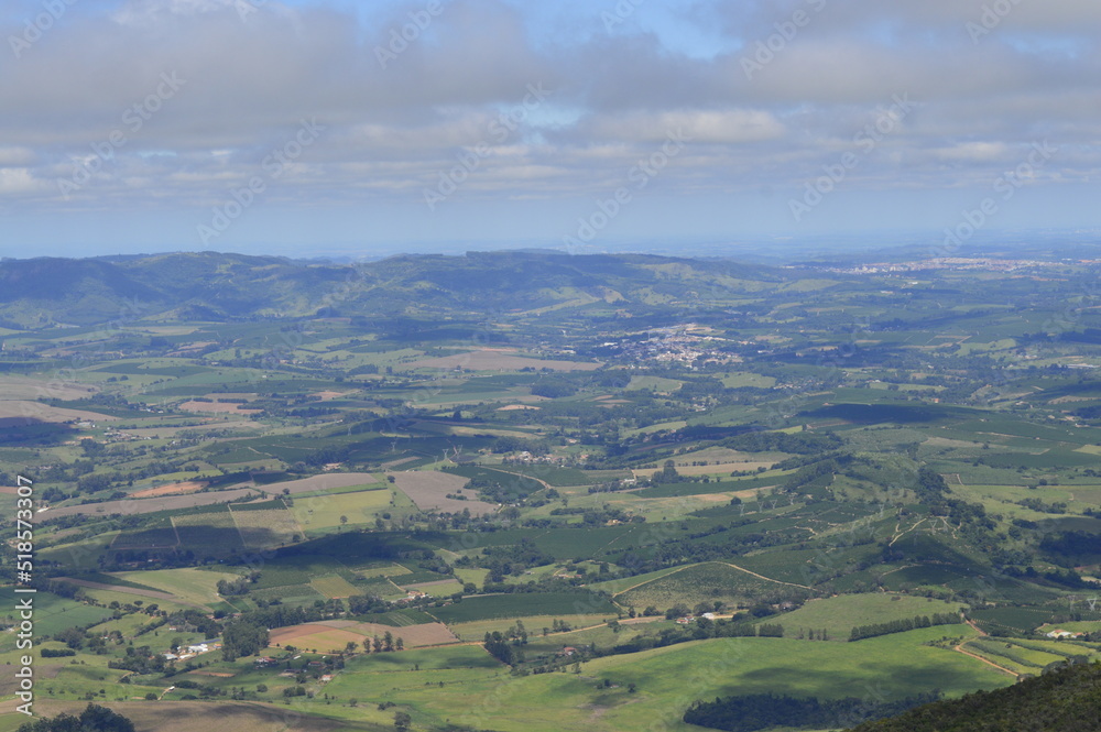 Vista dos campos de Minas Gerais