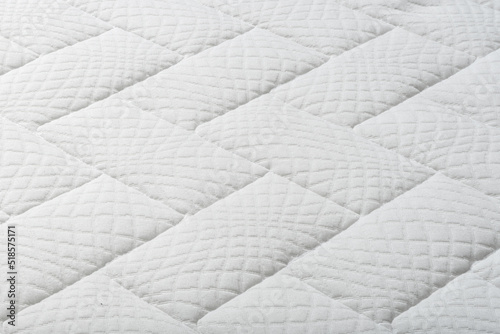 white fabric mattress texture