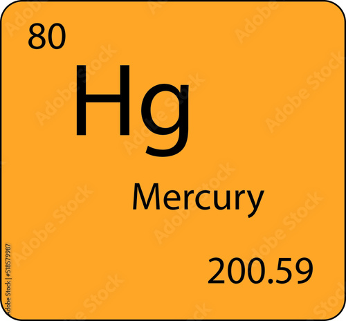 mercury vector illustration image clipart