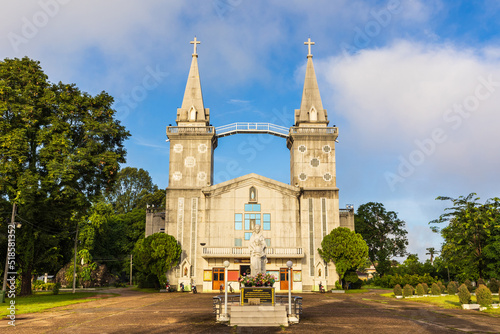 Beautiful Christ Church in Nakhon Phanom Province, Thailand.