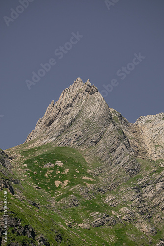 mountain landscape with sky