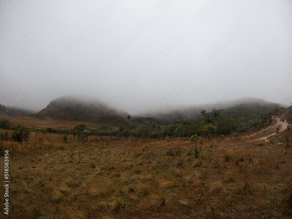 Fototapeta premium fog in the mountains
