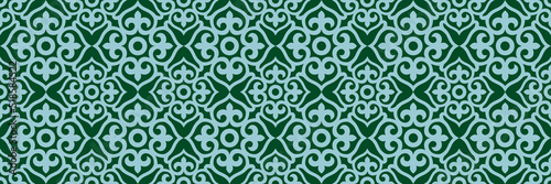 Ethnic patterns. Traditions of nomads, Kazakh steppes, Asian Mongolian Caucasus
